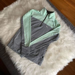 Pink Victoria’s Secret quarter zip up